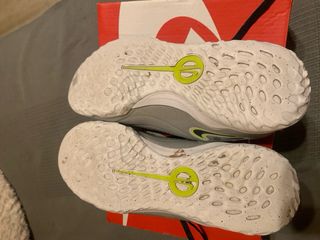 Zapatillas Nike Futbol Plateadas Semitacos