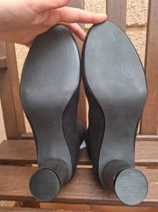 Botas calcetín tacón Bershka 37