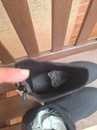 Botas calcetín tacón Bershka 37