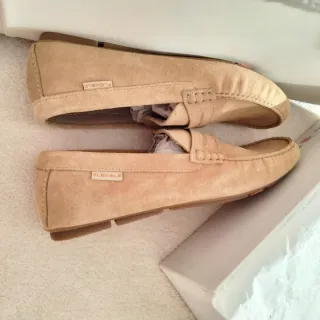 Mocasines Beige