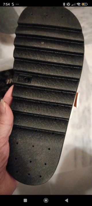 Sandalias Boliou Mujer Blancas y Negras