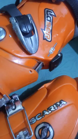 Botas Esquí Travesía Scarpa Laser Talla 23 - 23,5