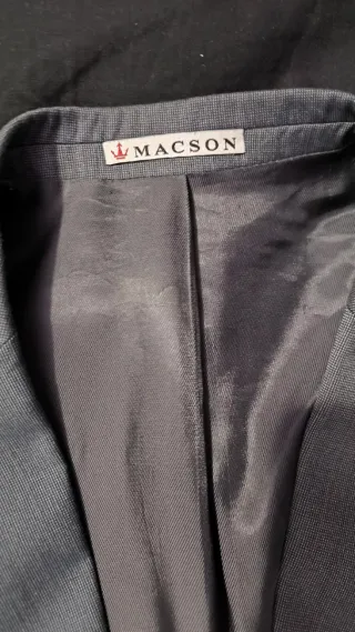 Traje Macson Gris Talla 54