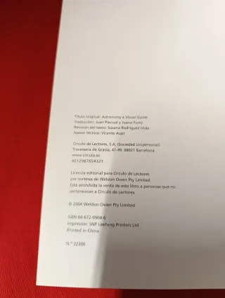 Astronomía. Traducción de Juan Pascual y Juana ...