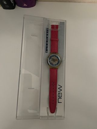 Swatch Automatic Red Ahead Sak101 come nuovo
