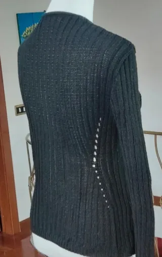 Cardigan donna nero taglia M