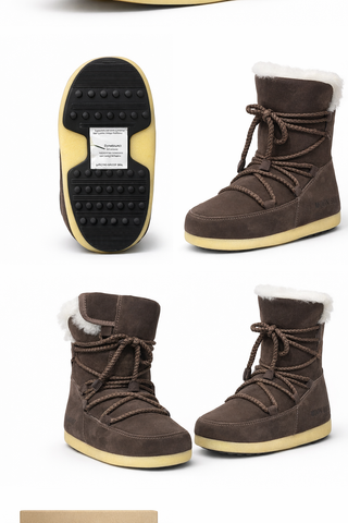 Botas de Nieve Moon Boot Marrones