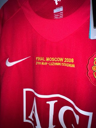 Camiseta Manchester United Final Moscow 2008