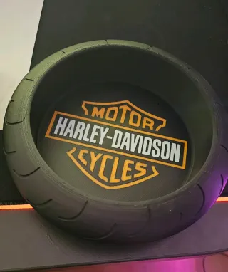 Cuenco Harley Davidson Rueda