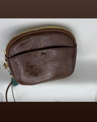 Bolso bandolera marrón