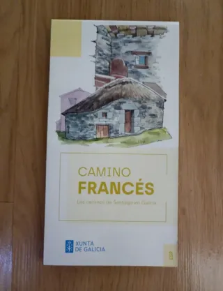 Mapa del Camino de Santiago francés