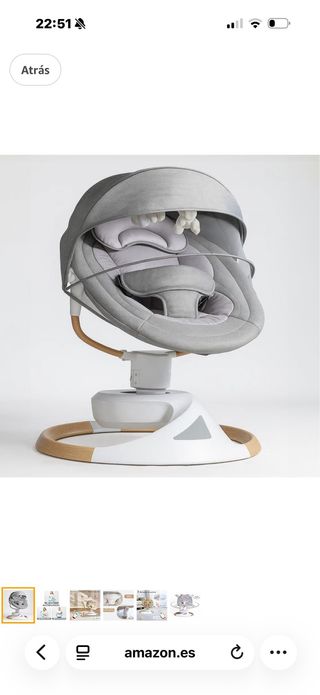 Hamaca bebé / Silla mecedora nueva