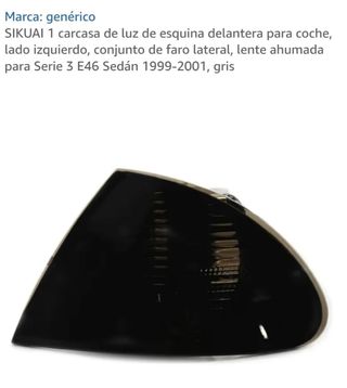 Piloto intermitencia BMW Serie 3 E46 ahumado