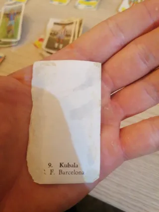 Cromo Kubala años 50/60