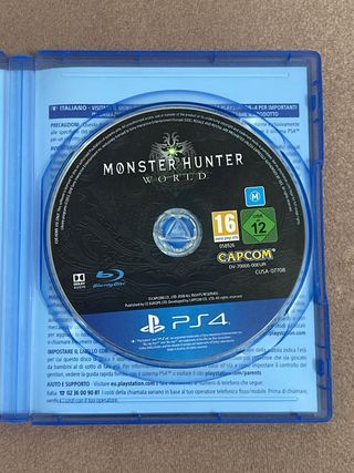 Juego PS4 Monster Hunter World
