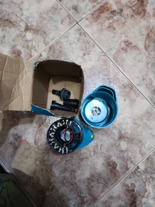 Bomba de aire eléctrica para inflar/desinflar