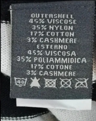 Maglione donna Camomilla a righe bianche e nere