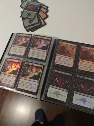 Cartas magic MTG FOIL y album