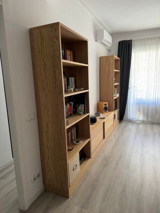 Librería TONSTAD IKEA Roble 82x37x201cm