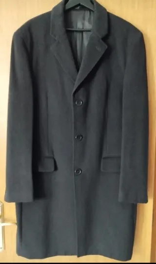 Abrigo clásico lana/cachemira hombre