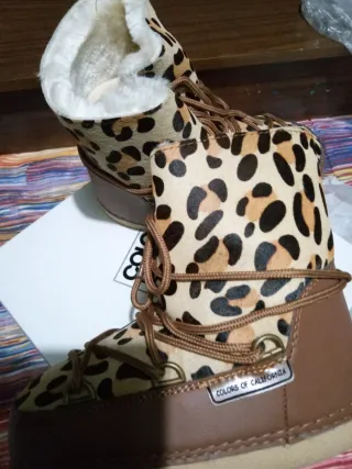 Doposci colors of california leopardati con pellic