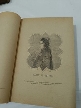 Libro Antiguo "La Divina Comedia" (Año 1905)