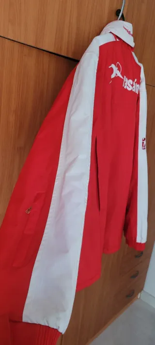 Chaqueta Vintage Roja y Blanca