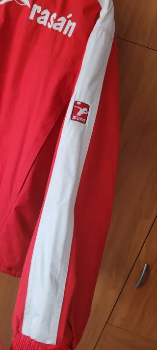 Chaqueta Vintage Roja y Blanca