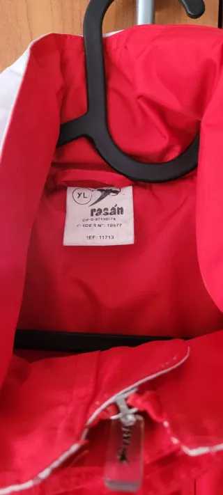 Chaqueta Vintage Roja y Blanca