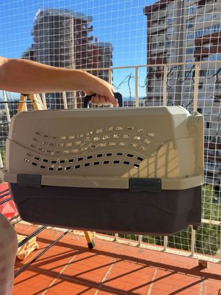 Transportin para mascotas Perro/Gato Azul