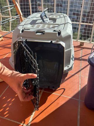 Transportin para mascotas Perro/Gato Azul