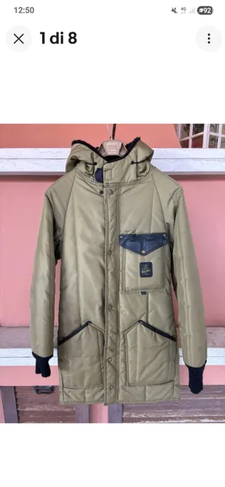 Refrigiwear Giubbotto Uomo beige oro