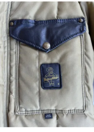 Refrigiwear Giubbotto Uomo beige oro