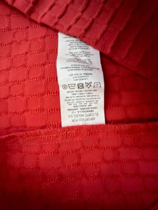 Vestido color coral El Corte Inglés marca ANTEA