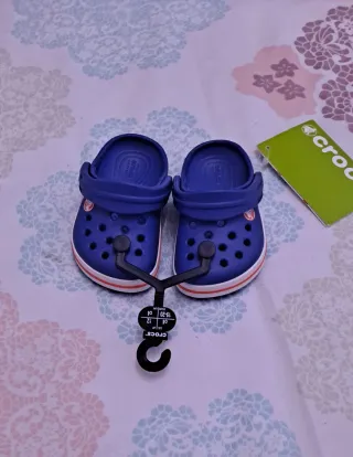 Crocs Bebé Azul Talla 20