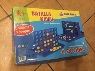 Juego Batalla Naval y 4 en Línea