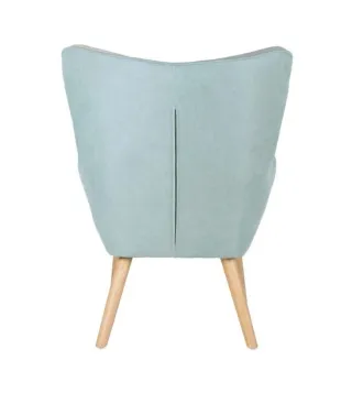 Sillón Lucas patchwork verde menta