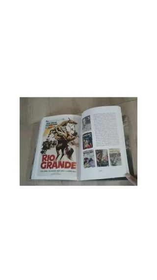 La ilusión del lejano oeste. Libro Póster folleto