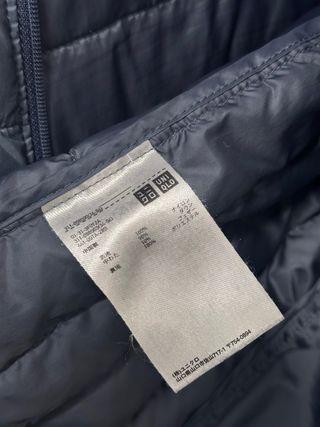 Chaqueta Uniqlo Ultra Ligera Azul