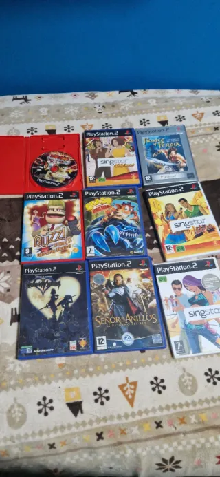 Lote 6 Juegos PS2: Buzz, Prince of Persia, Singsta