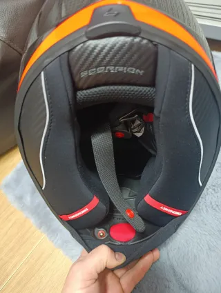 Nuevo Casco de moto Scorpion Exo 1400 Air Carbono