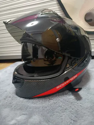 Nuevo Casco de moto Scorpion Exo 1400 Air Carbono