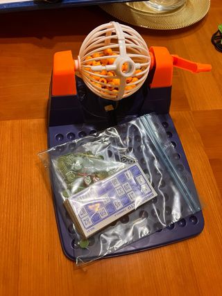 Juego de Bingo con Bolas y Tarjetas