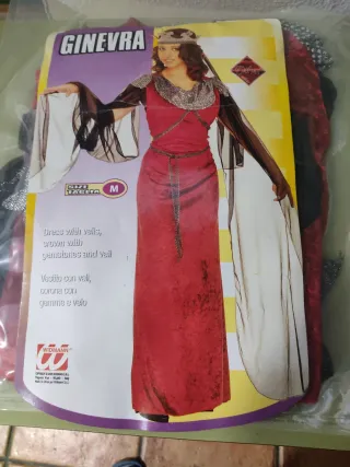 Disfraz Reina Ginevra Talla M