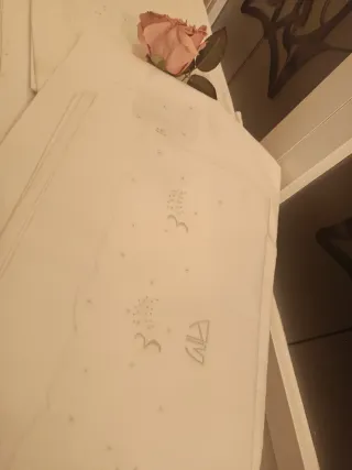 2 Juegos Sábanas Antiguas Algodón ~1900.