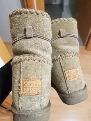 Botas Gioseppo Beige/Marrón con cuña
