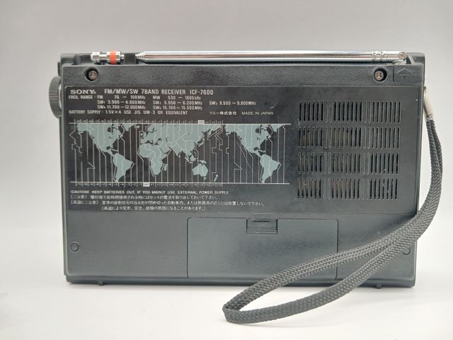 Sony ICF-7600 Radio Multibanda 9 Bandas Vintage