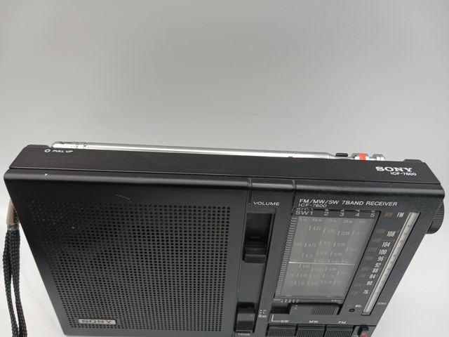 Sony ICF-7600 Radio Multibanda 9 Bandas Vintage
