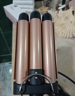 Planchas Ondas Agua Negro/Dorado