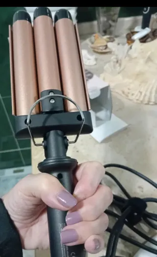 Planchas Ondas Agua Negro/Dorado